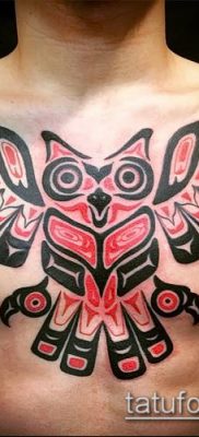 Haida tetoválás fotója (jelentése) - példa rajz - 020