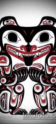 Fénykép a tetoválásról Haida (Tattoo haida) (érték) - példa rajz - 022
