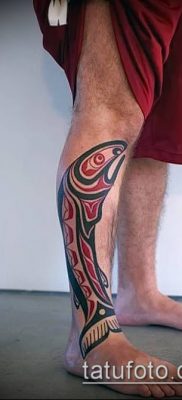 Fotó a tetoválásról Haida (jelentése) - példa rajz - 029