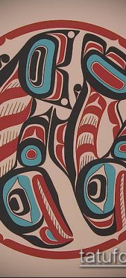 Fotó a tetoválásról Haida (Tattoo haida) (érték) - példa rajz - 034