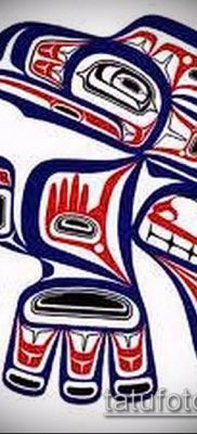 Fénykép a tetoválásról Haida (Tattoo haida) (érték) - példa rajz - 050