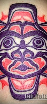 Fotó a tetoválásról Haida (jelentése) - példa rajz - 063 123