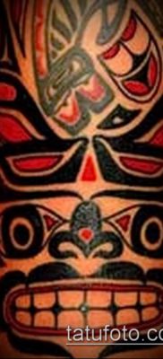 Fotó a tetoválásról Haida (jelentése) - példa rajz - 066