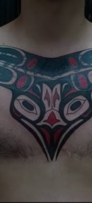 Fotó Haida tetoválásról (jelentése) - példa rajz - 077