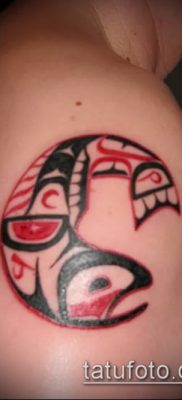 Fénykép a tetoválásról Haida (Tattoo haida) (érték) - példa rajz - 090