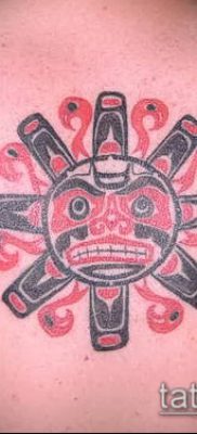 Haida (tetoválás) fotó - példa rajz - 097 421