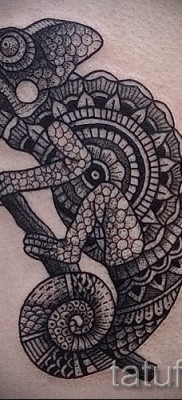 Kaméleon tetoválás - fényképes példa egy jelentésről szóló cikkhez 14012016 46