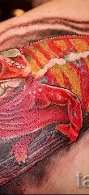 Kaméleon tetoválás - fényképes példa egy jelentésről szóló cikkhez 14012016 43