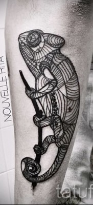 Kaméleon tetoválás - fényképes példa egy jelentésről szóló cikkhez 14012016 40