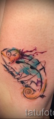 Kaméleon tetoválás - fényképes példa egy jelentésről szóló cikkhez 14012016 38