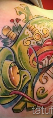 Kaméleon tetoválás - fényképes példa egy jelentésről szóló cikkhez 14012016 29