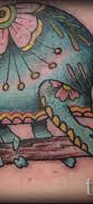 Kaméleon tetoválás - fényképes példa egy jelentésről szóló cikkhez 14012016 22