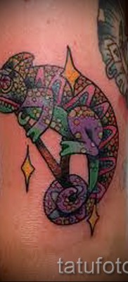 Kaméleon tetoválás - fényképes példa egy jelentésről szóló cikkhez 14012016 18