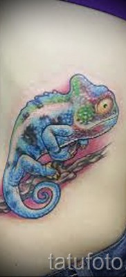 Kaméleon tetoválás - fényképes példa egy jelentésről szóló cikkhez 14012016 16