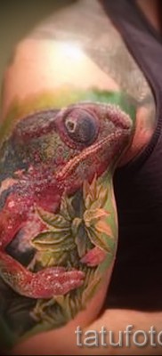 Kaméleon tetoválás - fényképes példa egy jelentésről szóló cikkhez 14012016 11