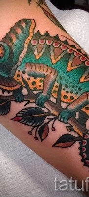 Kaméleon tetoválás - fényképes példa egy jelentésről szóló cikkhez 14012016 9