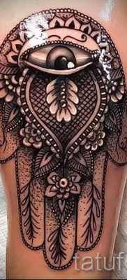 hamsa tetoválás - fényképes példa a tetoválás jelentésével foglalkozó cikkhez 62
