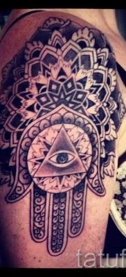 hamsa tetoválás - fényképes példa a tetoválás jelentésével foglalkozó cikkre 61