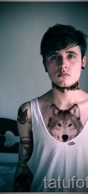 Husky tetovaža - foto primjer gotove tetovaže za članak o značenju 57