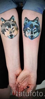 Husky tetovaža - foto primjer gotove tetovaže za članak o značenju 28