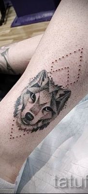 Husky tetovaža - foto primjer gotove tetovaže za članak o značenju 26