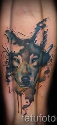 Husky tetovaža - foto primjer gotove tetovaže za članak o značenju 17