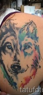 Husky tetovaža - foto primjer gotove tetovaže za članak o značenju 8