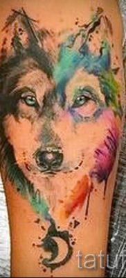 Husky tetovaža - foto primjer gotove tetovaže za članak o značenju 4