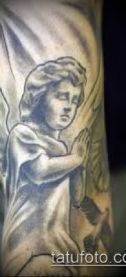 Fénykép kerub tetoválásról (jelentése) - példa rajz - 010