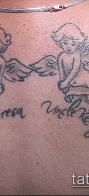 Fénykép kerub tetoválásról (jelentése) - példa rajz - 027