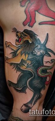 Zdjęcie tatuażu chimery - 11072017 - przykład - 002 Chimera Tattoo