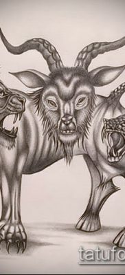 Zdjęcie tatuażu chimery - 11072017 - przykład - 006 Chimera Tattoo