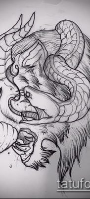 Zdjęcie tatuażu chimery - 11072017 - przykład - 009 Chimera Tattoo