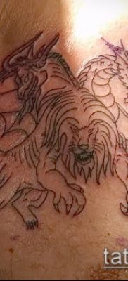 Zdjęcie tatuażu chimera - 11072017 - przykład - 018 Chimera Tattoo
