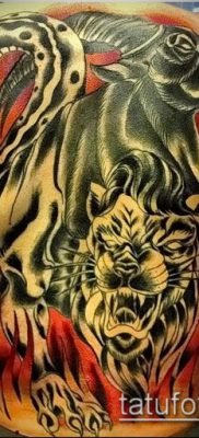 Zdjęcie tatuażu chimery - 11072017 - przykład - 019 Chimera Tattoo