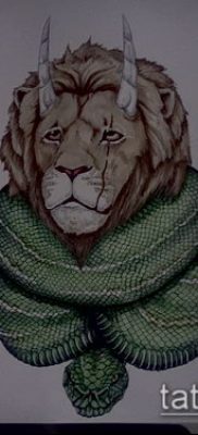 Zdjęcie tatuażu chimery - 11072017 - przykład - 021 Chimera Tattoo