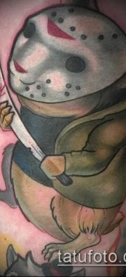 fotó hörcsög tetoválásról (jelentése) - egy példa egy érdekes tetoválási rajzra - 042