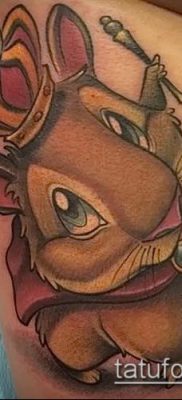 fotó hörcsög tetoválásról (jelentése) - egy példa egy érdekes tetoválási rajzra - 011