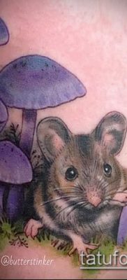 fotó hörcsög tetoválásról (jelentése) - egy példa egy érdekes tetoválórajzra - 009