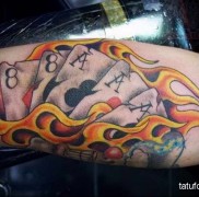 A kártyázás értéke tetoválás 44333