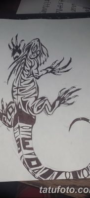 fotó az Iguana tetoválásról, 2018.02.09. №027 - Iguana tetoválás -