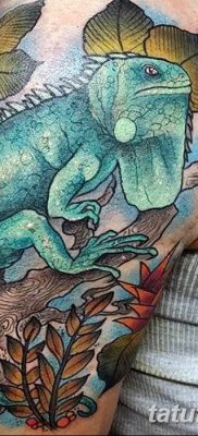 fotó az Iguana tetoválásról, 2018.02.09. №046 - Iguana tetoválás -