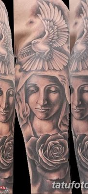 zdjęcie tatuażu Ikony Matki Bożej z 20.06.2018 №069 - tatuaż Matka Boża -