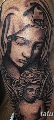 zdjęcie tatuażu Ikony Matki Bożej z 20.06.2018 №066 - tatuaż Matka Boża -