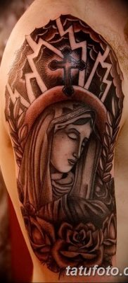 zdjęcie tatuażu Ikony Matki Bożej z 20.06.2018 №062 - tatuaż Matka Boża -