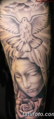 zdjęcie tatuażu Ikony Matki Bożej z 20.06.2018 №057 - tatuaż Matka Boża -