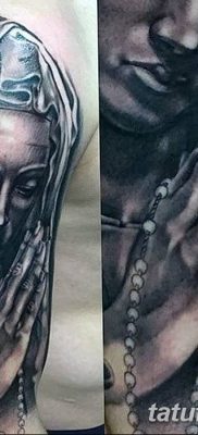 zdjęcie tatuażu Ikony Matki Bożej z 20.06.2018 №054 - tatuaż Matka Boża -