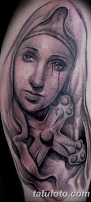 zdjęcie tatuażu Ikony Matki Bożej z 20.06.2018 №053 - tatuaż Matka Boża -
