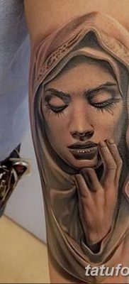 zdjęcie tatuażu Ikony Matki Bożej z 20.06.2018 №048 - tatuaż Matka Boża -