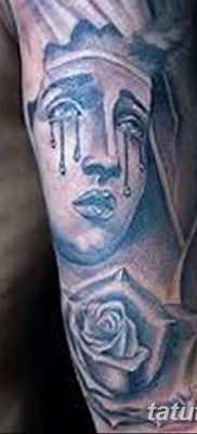 zdjęcie tatuażu Ikony Matki Bożej z 20.06.2018 №044 - tatuaż Matka Boża -